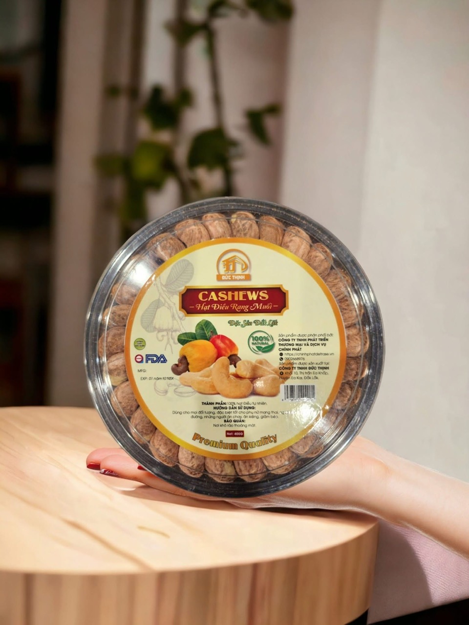 Hạt điều Rang muối xuất khẩu (500gram)